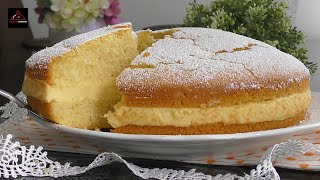 Amazing Custard Cake Recipe Using Whisking Technique - کیک و فرنی