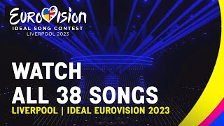 Ideal Eurovision Official Roundup: All 38 Songs Of Ideal Eurovision 2023