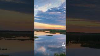 Hermoso atardecer 🌅 Florida Everglades #florida #evergladesnationalpark #sunset