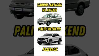 Carros antigos vs Atuais