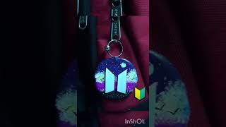 Hand made BTS 💜 keychain.