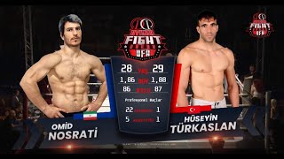 Omid NOSRATİ vs Hüseyin TÜRKASLAN