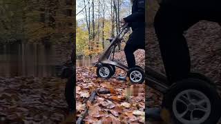 The Carbon Overland Rollator Walker For All Types of Terrain