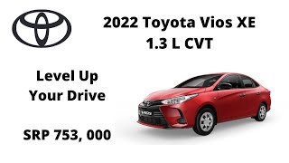 2022 Toyota Vios 1.3 XE CVT