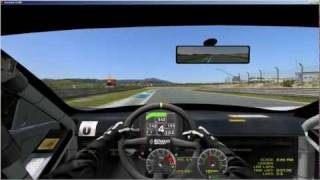 rFactor 2 Beta (Megane at Portugal GT Circuit) First Lap.