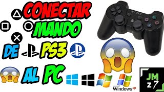 Como Conectar MANDO DE PS3 al PC / Windows 10,8,7,xp