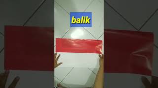 Cara Bikin Sampul Buku Merah Putih Untuk Agustusan