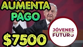 CONFIRMADO! AUMENTARÁ el pago de JÓVENES CONSTRUYENDO el FUTURO en 2024