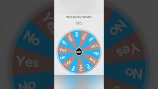 Make #money Monday #spinthewheel #shorts