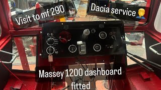 Massey 1200 dashboard fitted 👍