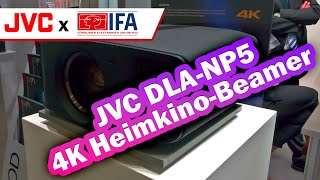 JVC DLA-NP5 4K-Heimkino-Projektor auf der IFA 2022