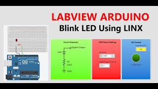 LabVIEW-Arduino LED Blink Interface | Arduino LED ON/OFF from LabVIEW