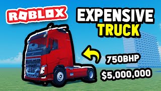 Buying The MOST EXPENSIVE Truck in Roblox Truck Sim World