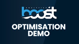 Boost Analytics Software - eBay Optimisation Demo