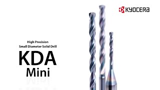 KDA mini l High Precision Small Diameter Solid Drill