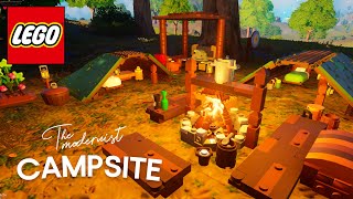 How to Build a Campsite in Fortnite Lego!