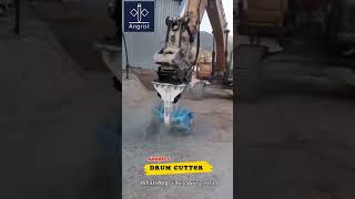 Excavator Parts- Drum Cutter #construction #drumcutter #equipment #constructionlife #machine #tunnel