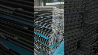 Air conditioning aluminum tube fin evaporator