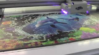 3D uv flatbed printer for ceramic decal uv digital led printing machine