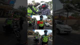 POLISINYA JUGA TIDAK PAKE HELM