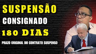 Suspensão de consignado por 180 dias - Atenção nessa suspensão BPC LOAS