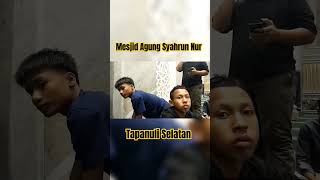 Dalam Mesjid Agung Syahrun Nur Tapanuli Selatan