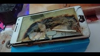 Celular Pega fogo dentro de casa