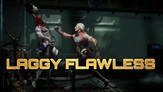 LAGGY FLAWLESS 😤 #shorts #subscribe #like #mortalkombat11 #mk11 #gameplay #fujin #fyp