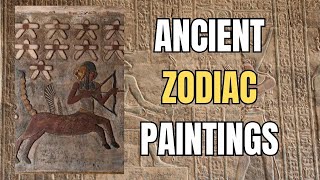 Ancient Egyptian zodiac paintings on temple see the light of day after 2,200 years