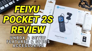 Vlogging Camera - Feiyu Pocket 2S Review Part 1 - Unboxing, Setup, Features, Specs, Accessories