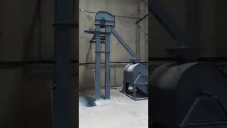 Detergent powder making machine.