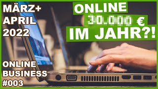 Online Business EINNAHMEN in März+April 2022 - Reselling-FAIL? AdSense, Digistore, Spreadshirt