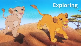 Disney The Lion King, Exploring - Read Aloud Storybook - With Simba, Nala, Zazu, Mufasa And Scar