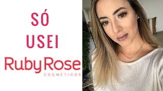 Preparação de pele com ruby rose