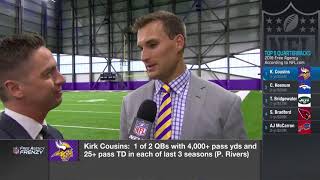 Kirk Cousins on no longer feeling 'underrated and overlooked' | Mar 16, 2018