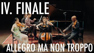 IV. Dvorak Piano Quartet no. 2 in Eb Major - Finale. Allegro ma non troppo