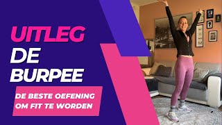 Hoe doe je de burpee | burpee uitgelegd