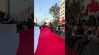 Así se vió el paro nacional frente al Congreso | día 23/10/2024