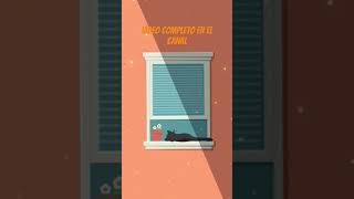 ¿Preparado para las aventuras de un gato posado en la ventana? #shorts #cuentosinfantiles