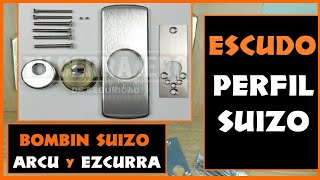 ESCUDO DISEC PERFIL SUIZO ARCU Y EZCURRA SEA23  [TU CERRAJERO DS] [ALTERNATIVA DISEC MG060]