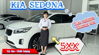 Kia Sedona giá rẻ bất ngờ Kia sedona 3.3AT máy xăng số tự động