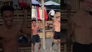 Nantangin Bule Calisthenics.. Jago juga ternyata nih Bulenya!