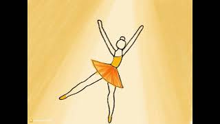 2D animated ballet turns