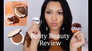 NEW FENTY CREAM BRONZER + CREAM BLUSH *REVIEW*