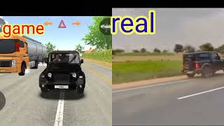 real thar dance VS game thar dance # Indian car simulator 3D #video