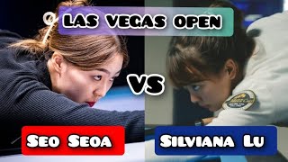 Silviana Lu vs Seo Seoa | Las Vegas Open | Highlight #8ballpool #ball #worldbilliards #billiard