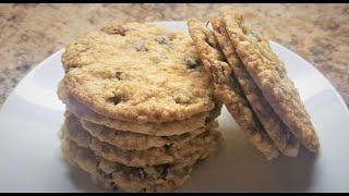 HOW TO BAKE OATMEAL RAISIN COOKIES / BISCUITS D'AVOINE AVEC RAISINS SEC #SIMPLEandEASY #COOKIES