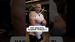 🔥КАК НАКАЧАТЬ МОЩНЫЙ ТРИЦЕПС?!