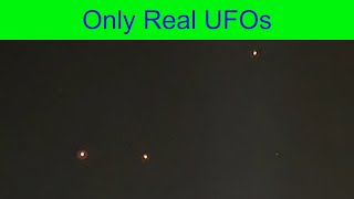 UFOs over Long Beach, California.