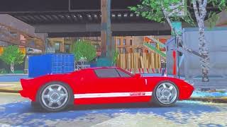 GRAND THEFT AUTO IV 2005 FORD GT WITH FORD V8 ENGINE SOUND MOD CRASH TESTING